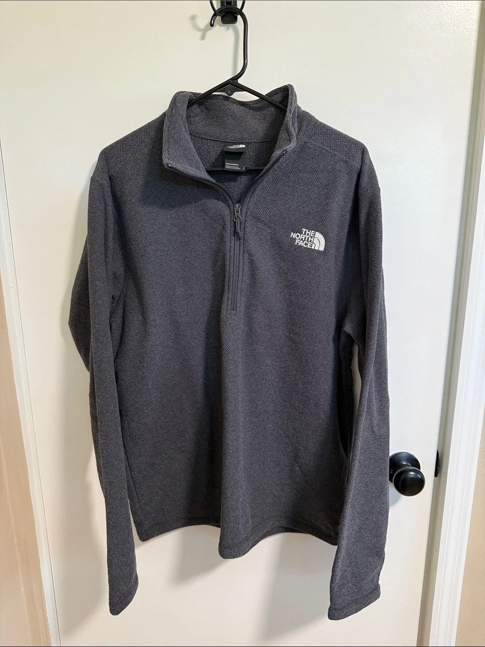 The North Face Men's Half-Zip Fleece Pullover - Charcoal